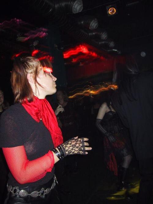 Katrine on the dance floor